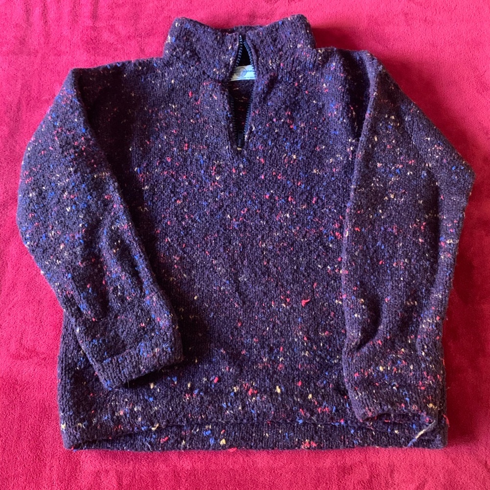 Chunky half zip up knit from Sweater Venture